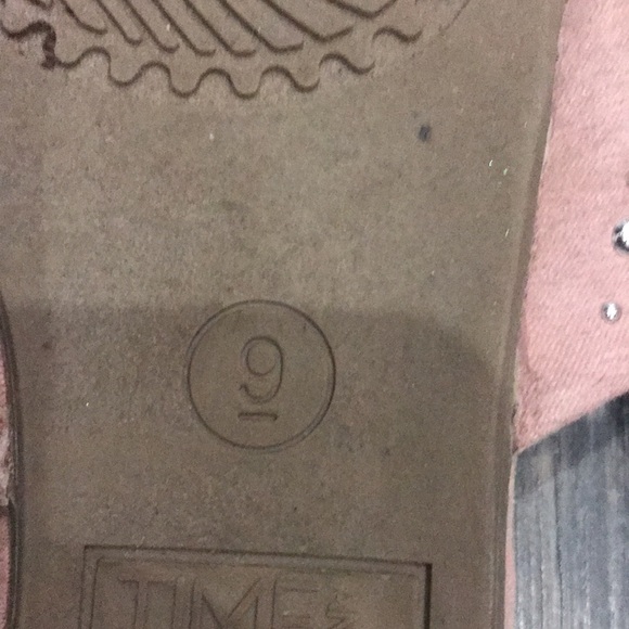 Time and Tru Pink Studded Mules - Picture 9 of 11